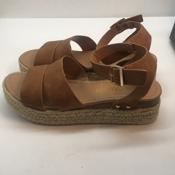 PENN Y SUE West Sandal Wedge Size 9 - Picture 8 of 16